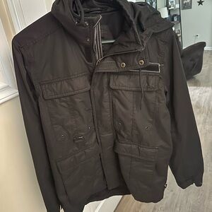 Hollister Men's Black Jacket